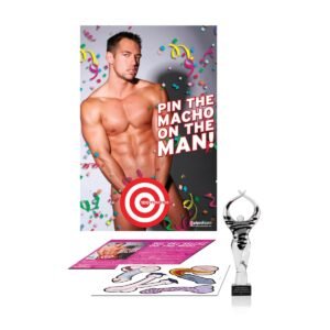 Bachelorette Party Favors Pin The Macho On The Man Game