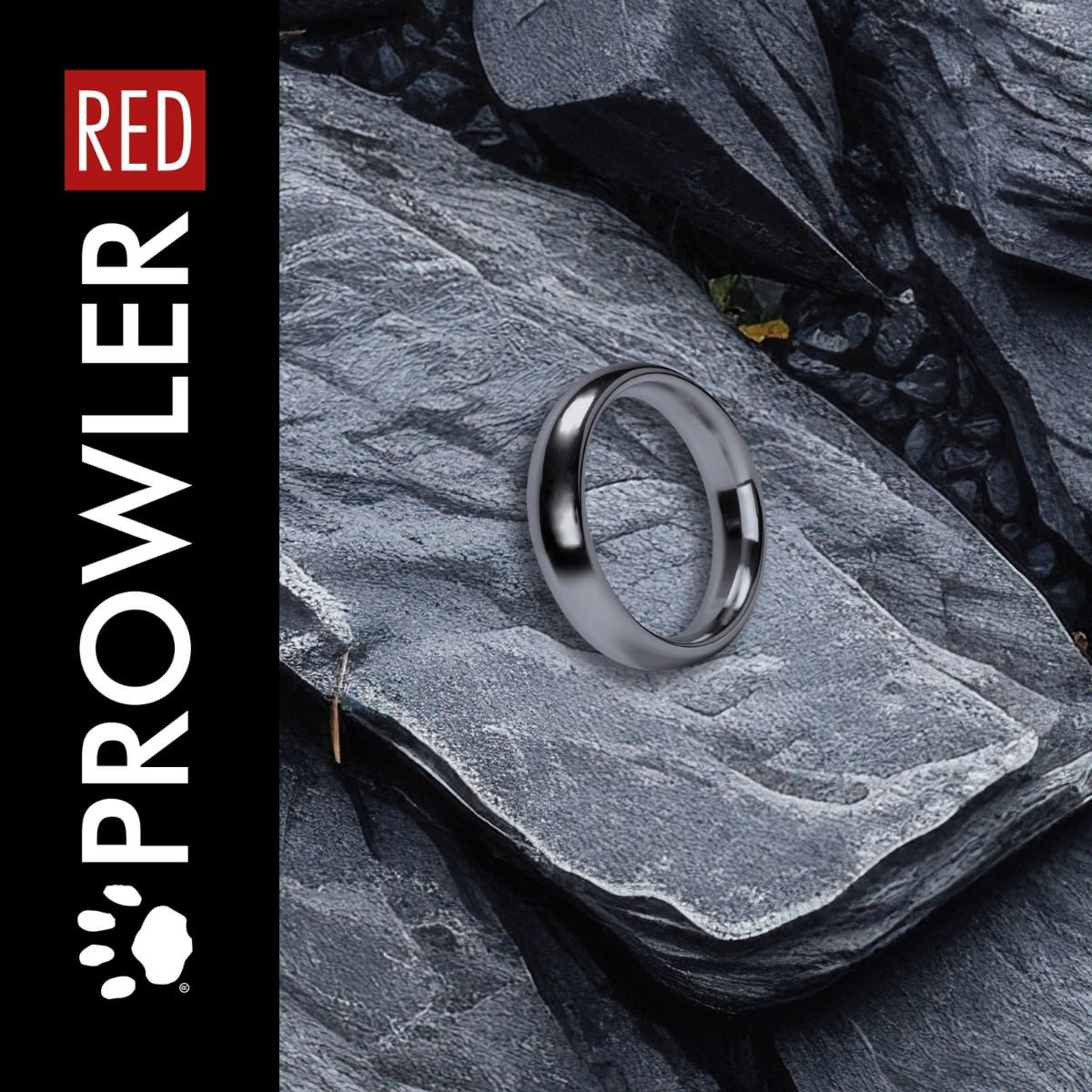 Prowler RED Silver 50mm Ring - Image 4