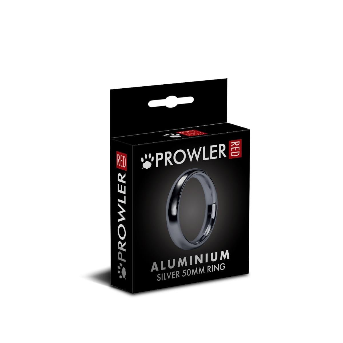 Prowler RED Silver 50mm Ring - Image 2