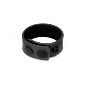 Prowler RED Black Silicone Cock Strap
