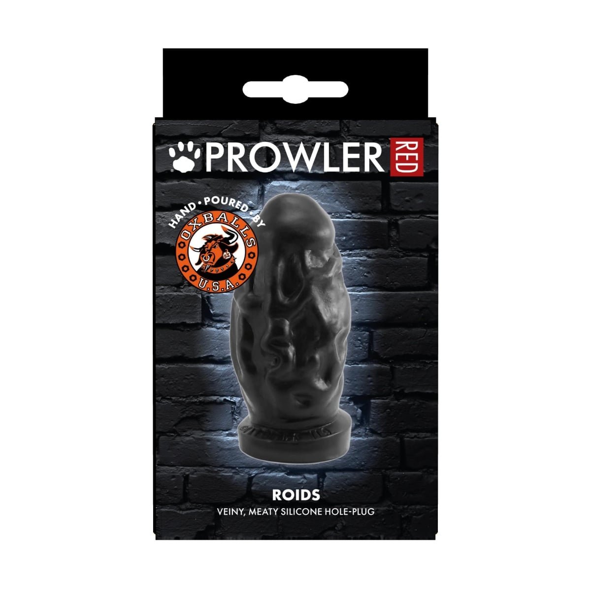 Prowler RED By Oxballs Roids Butt Plug Black - Image 2