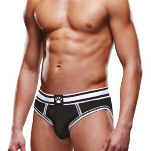Prowler Black/White Open Brief Small