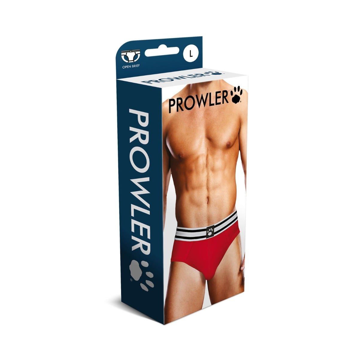 Prowler Red White Open Brief M - Image 2