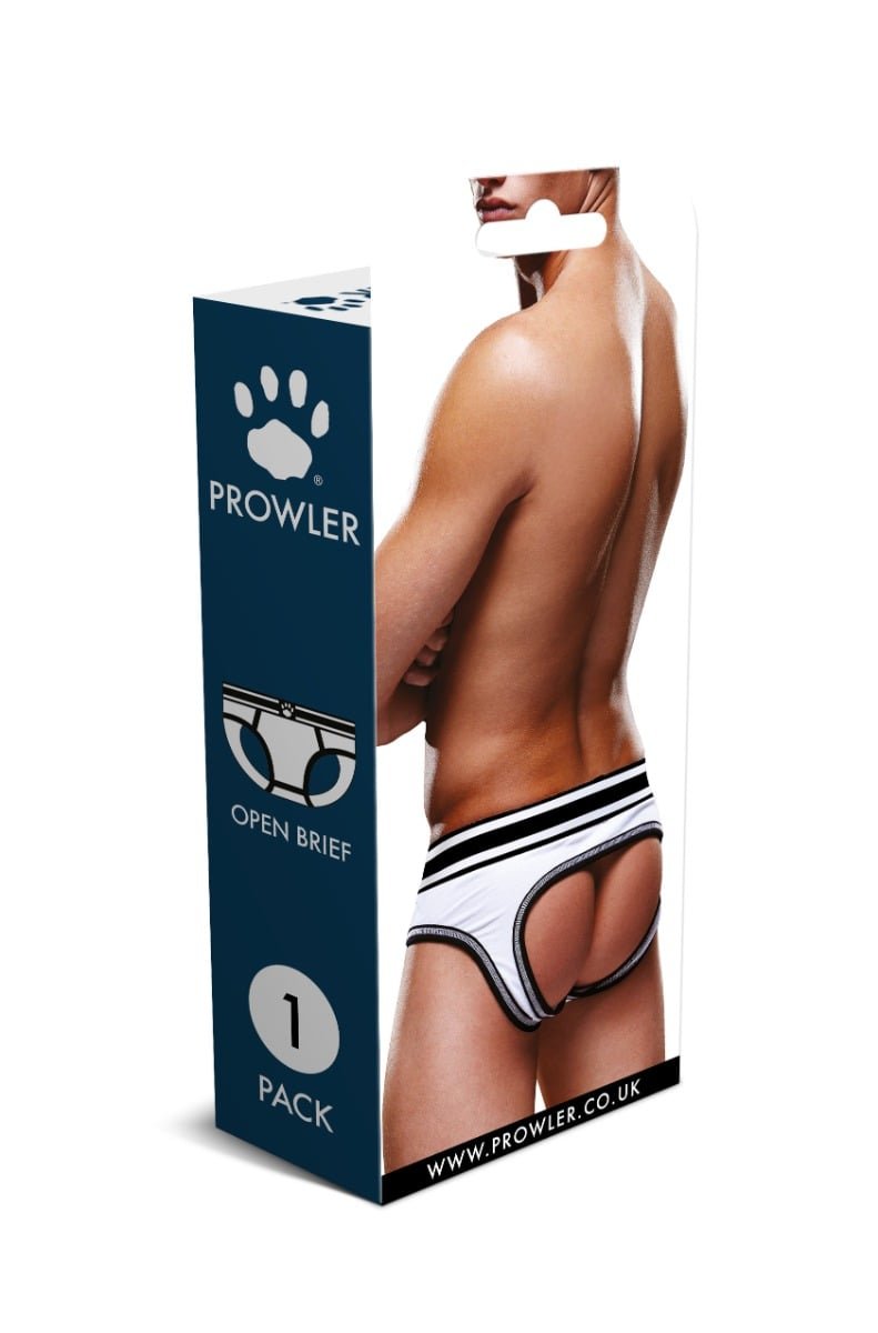 Prowler White/Black Open Brief XL - Image 4