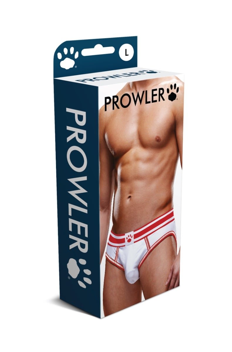 Prowler White/Red Open Brief XSmall - Image 3