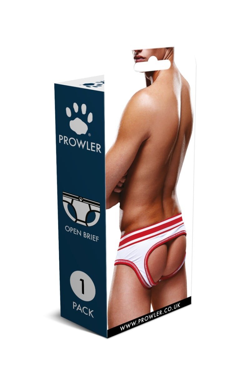 Prowler White/Red Open Brief XXL - Image 4