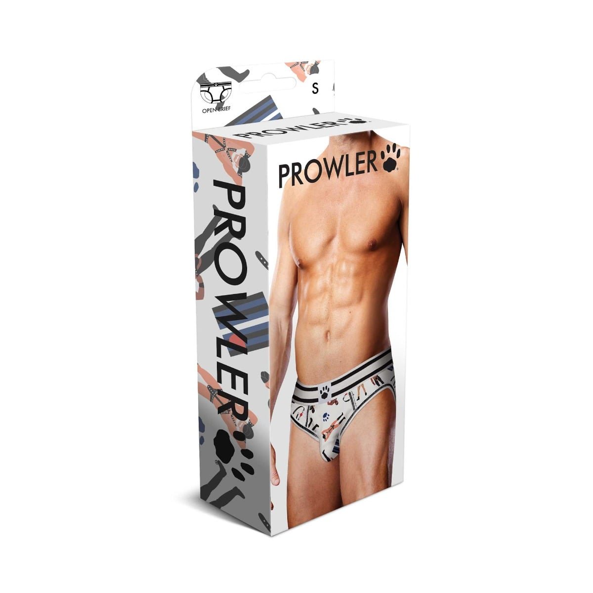 Prowler Leather Pride Open Brief Small - Image 2
