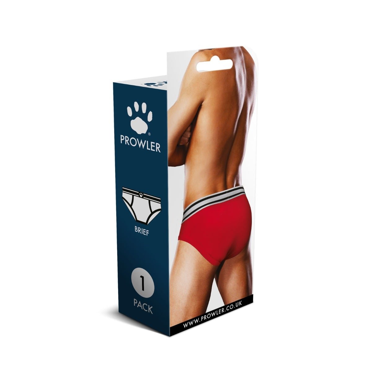 Prowler Red White Brief XL - Image 4