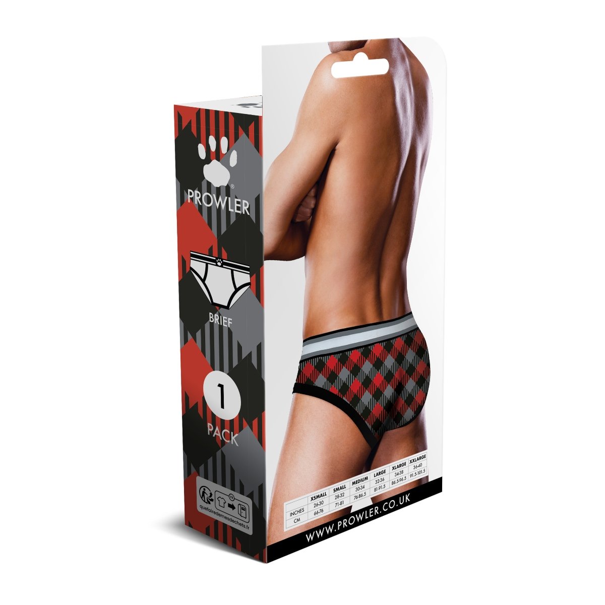Prowler Tartan 1 Brief Small - Image 4