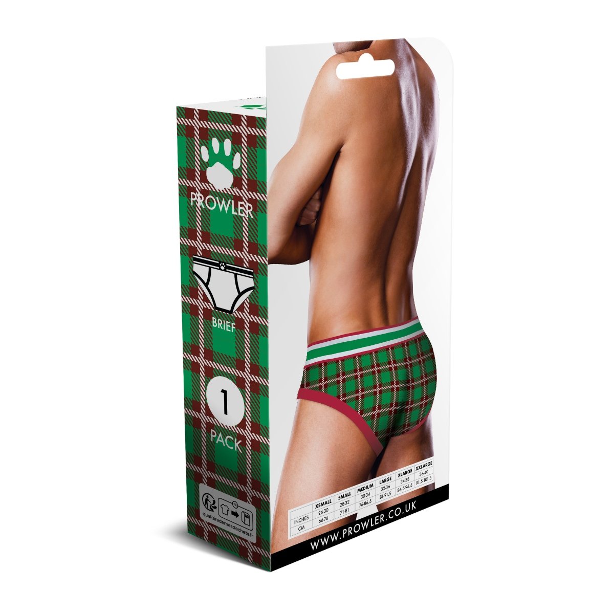 Prowler Tartan 2 Brief Medium - Image 4