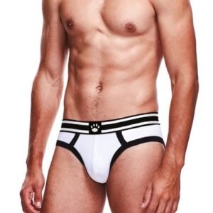 Prowler White/Black Brief Medium