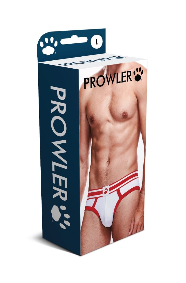 Prowler White/Red Brief Large - Image 3