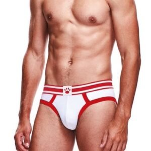 Prowler White/Red Brief XXL