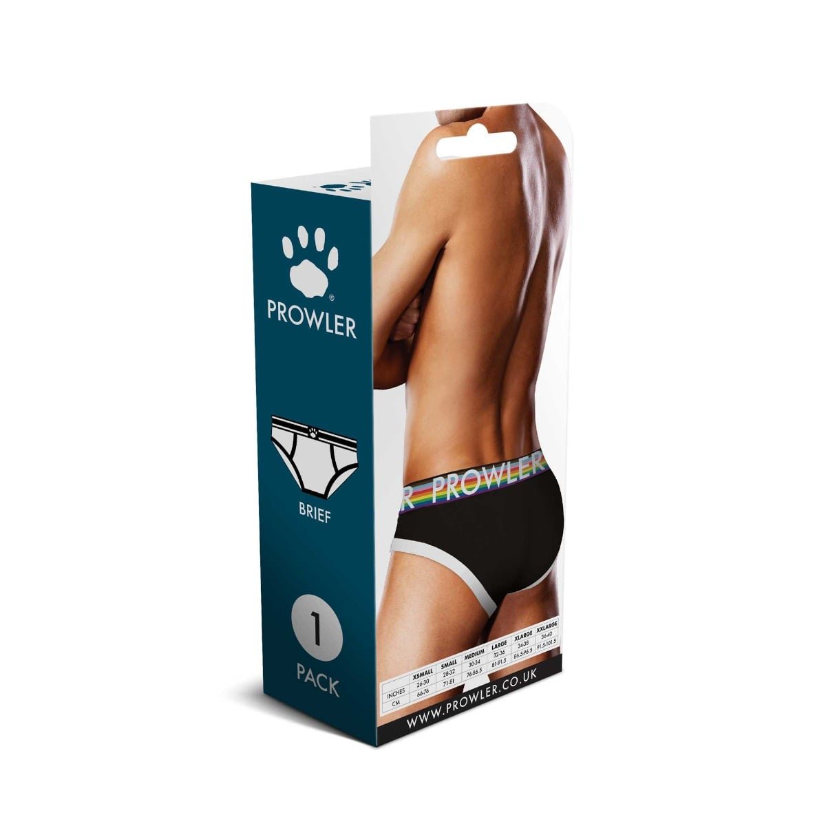 Prowler Black Oversized Paw Brief XXL - Image 4