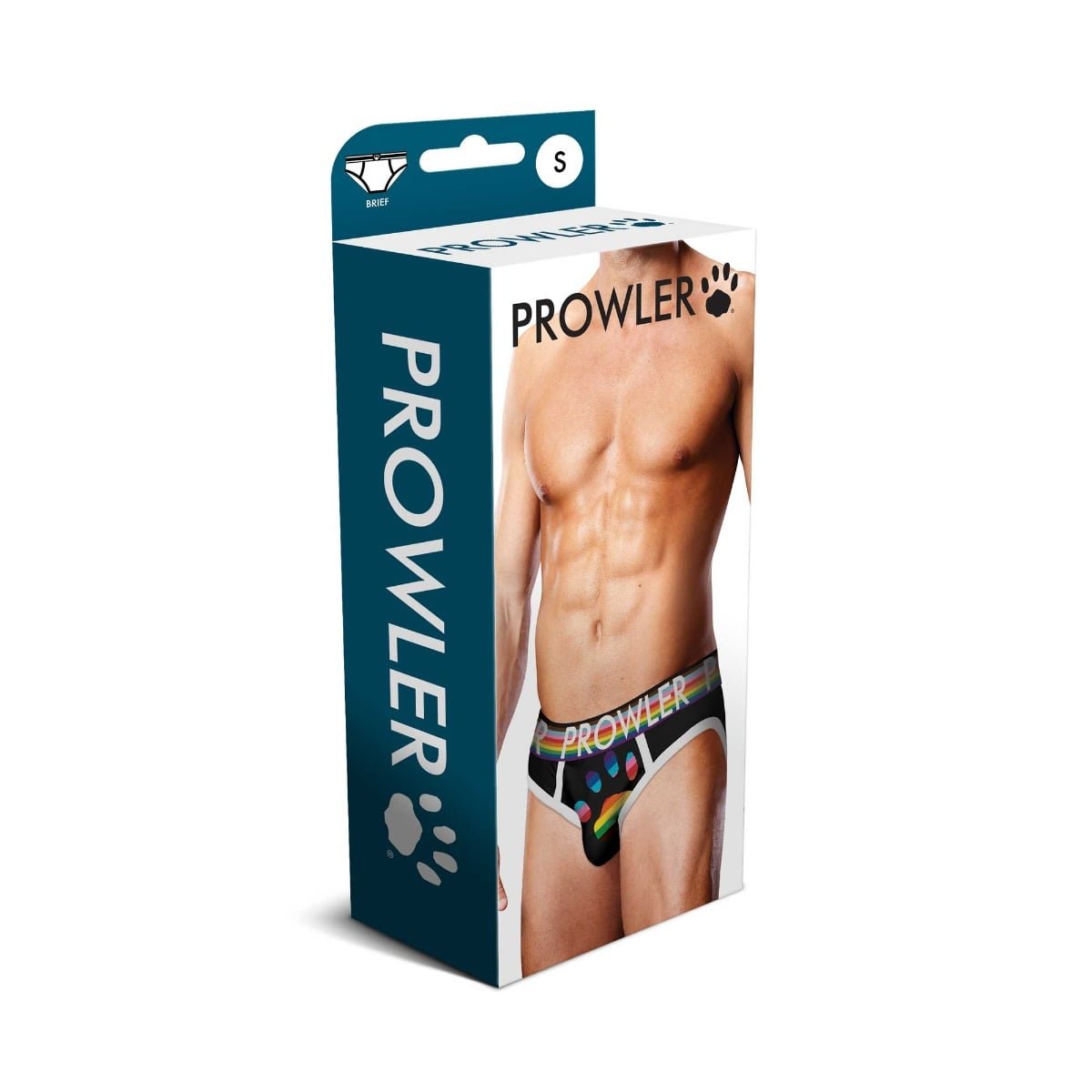 Prowler Black Oversized Paw Brief Small - Image 2