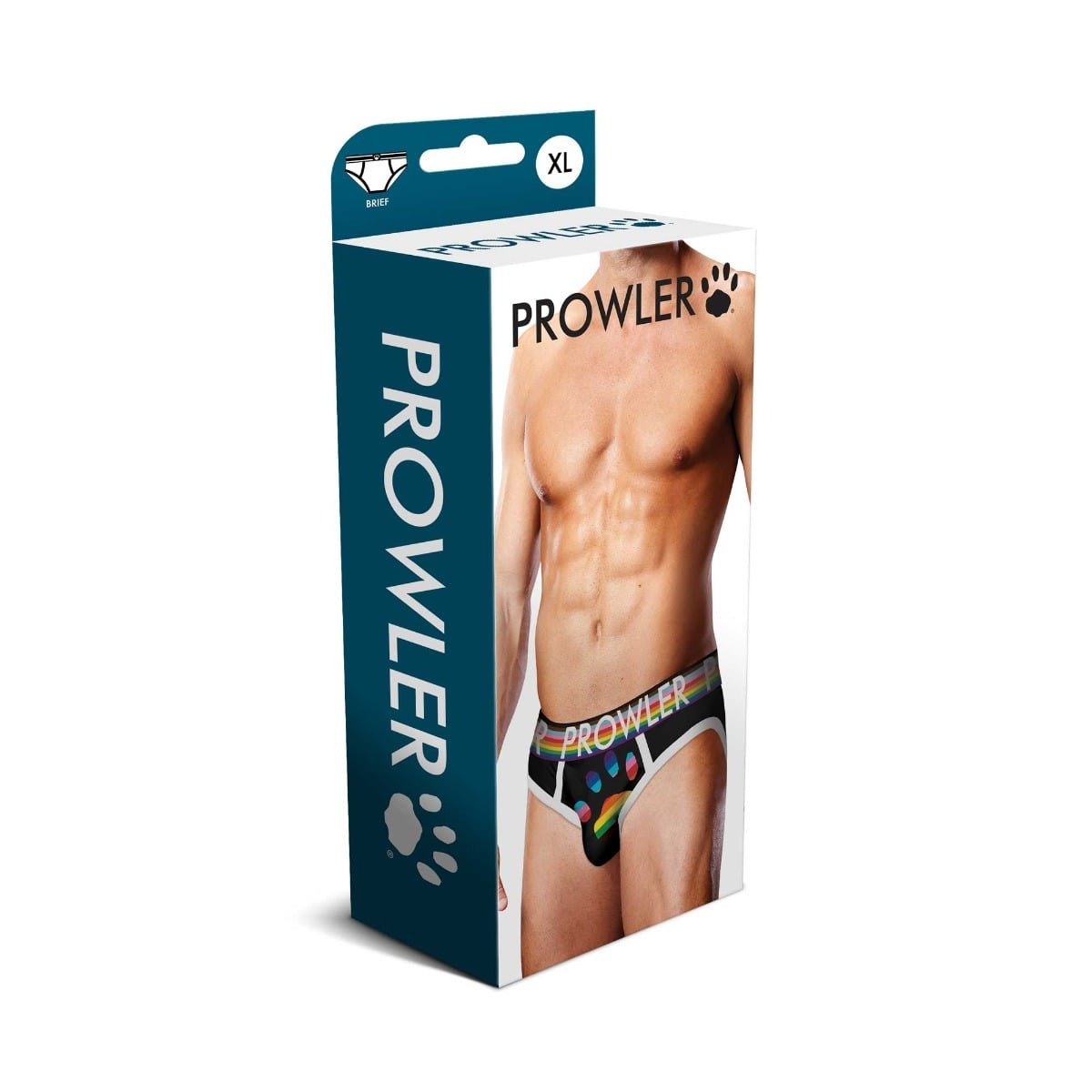 Prowler Black Oversized Paw Brief XL - Image 2