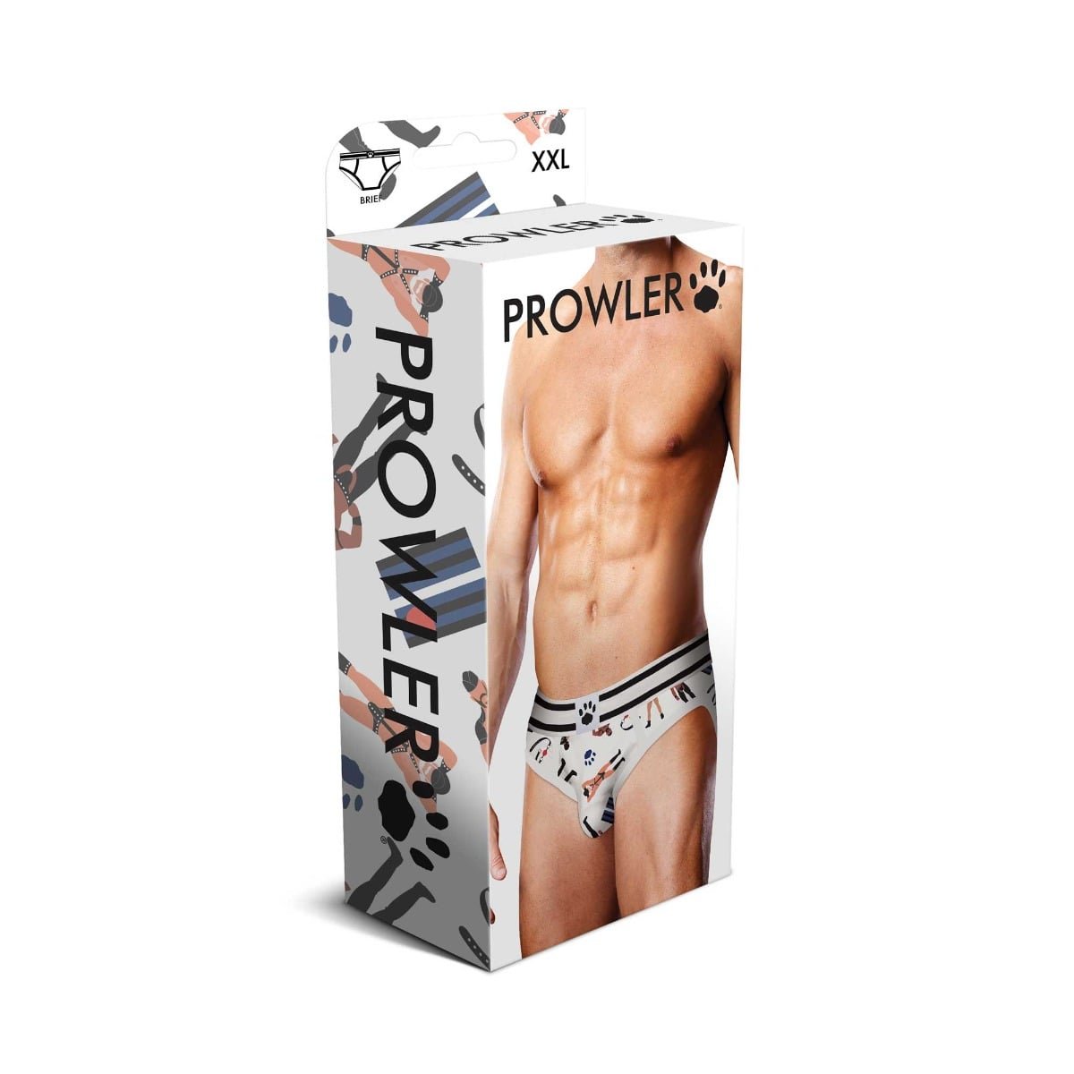 Prowler Leather Pride Brief XXL - Image 2