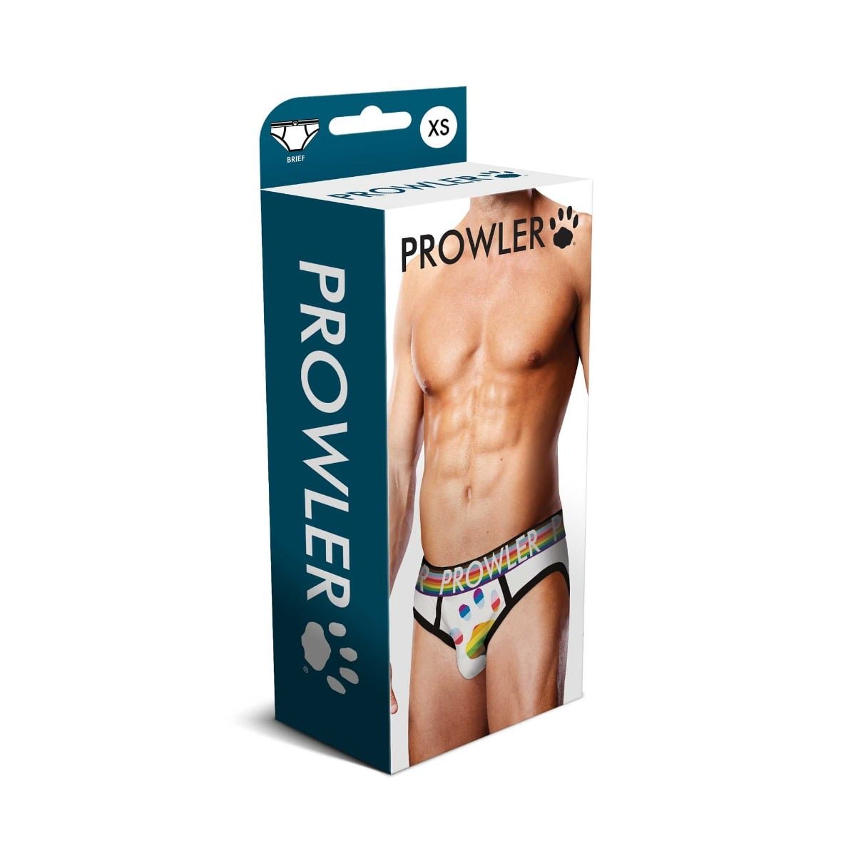 Prowler White Oversized Paw Brief XSmall - Image 2
