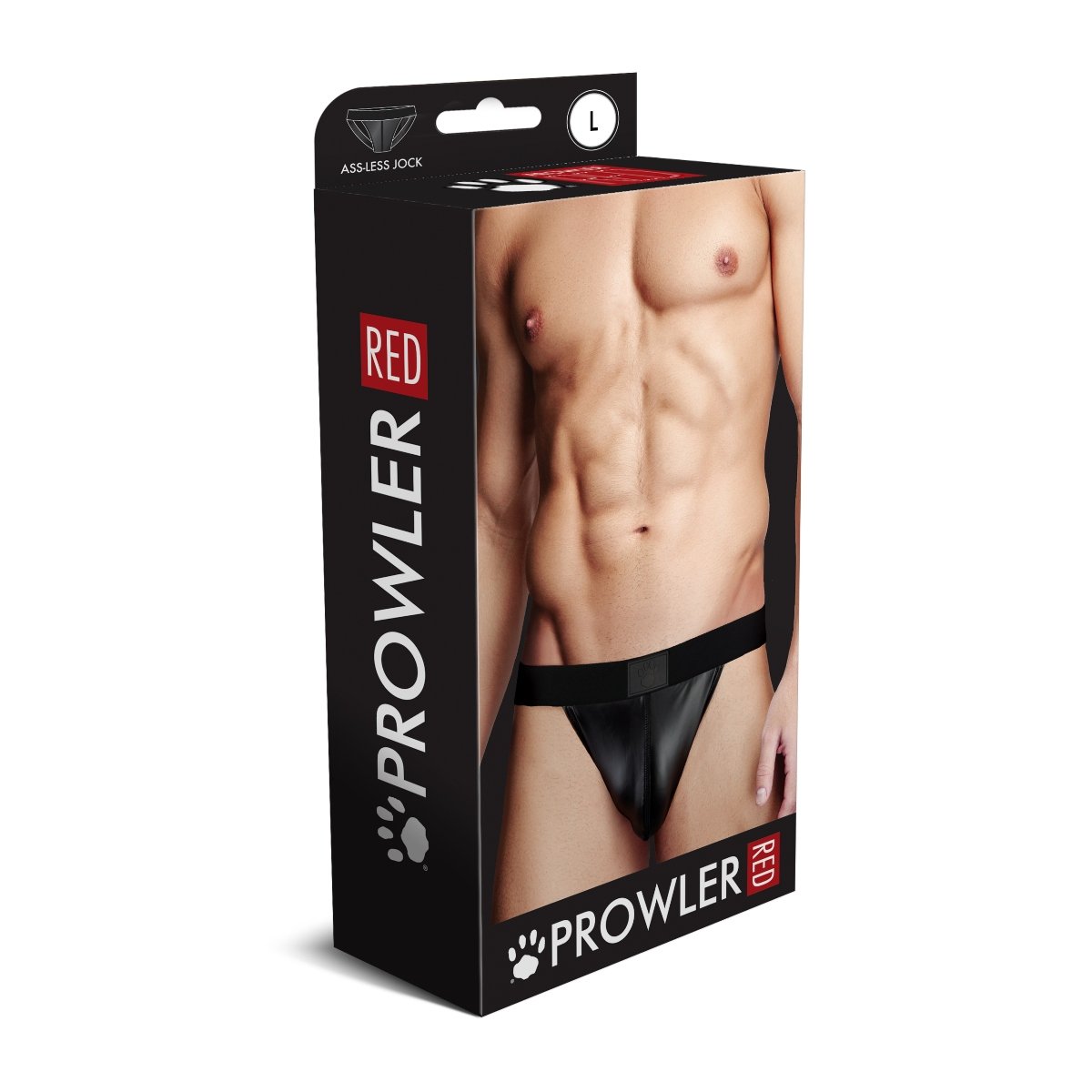 Prowler RED Wetlook Ass-less Jock S - Image 2