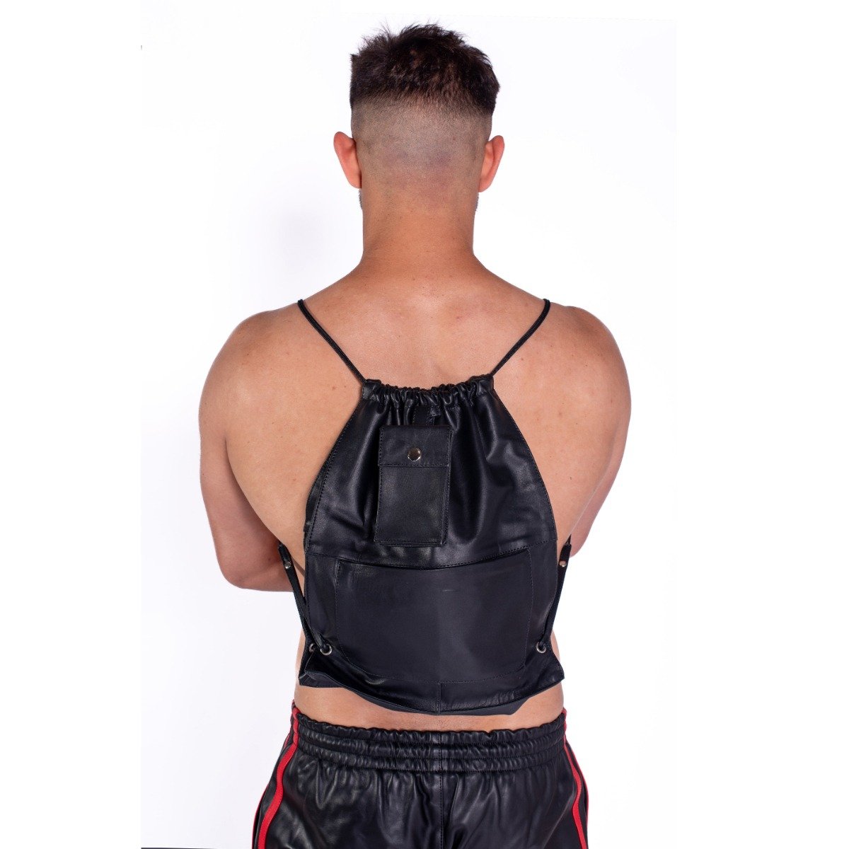 Prowler RED Leather Shoulder Bag - Image 3