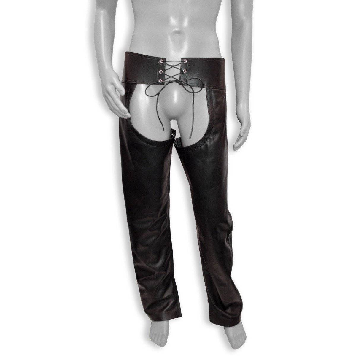 Prowler RED Leather Chap Large - Image 4