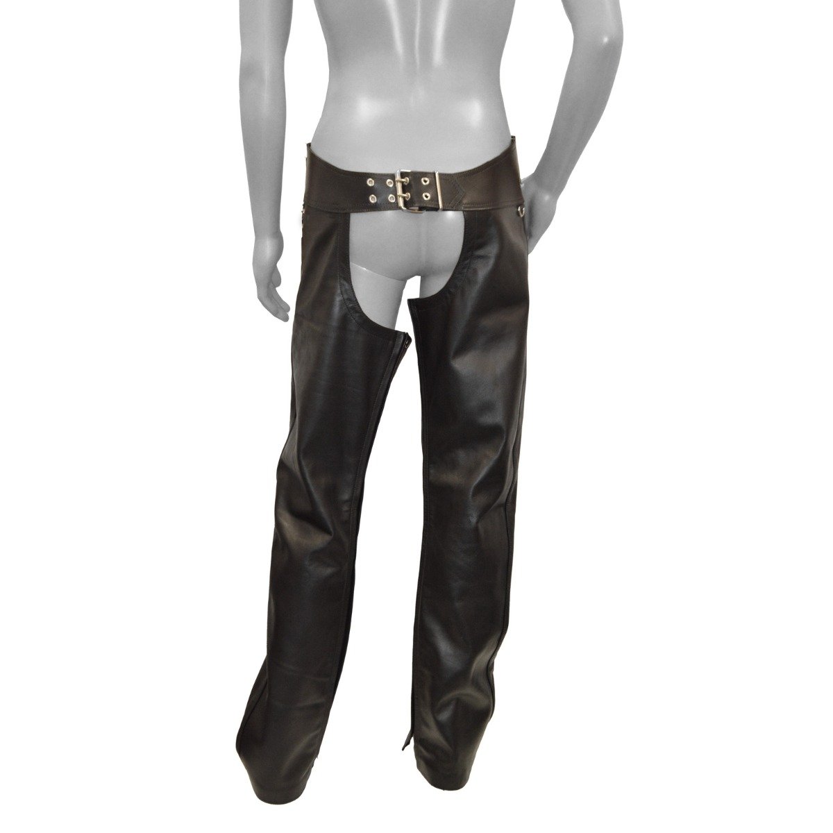 Prowler RED Leather Chap Large - Image 5
