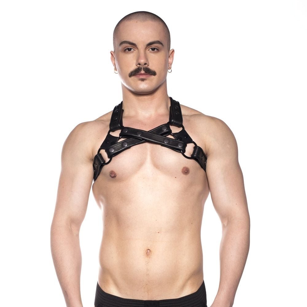 Prowler RED Cross Harness Black S/M