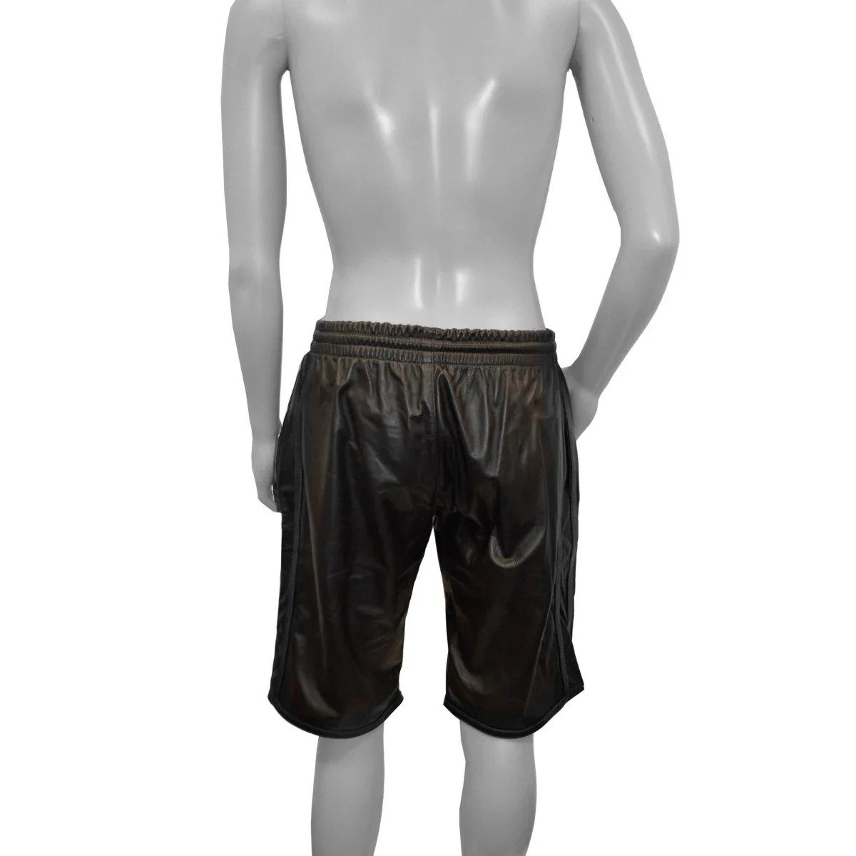 Prowler RED Leather Long Sports Shorts 40 to 42inch Waist - Image 2