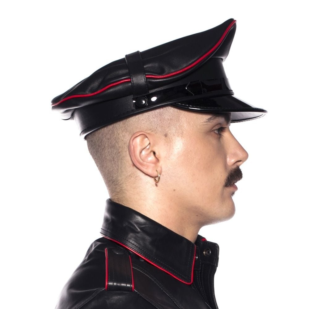 Prowler RED Military Cap Black/Red 59cm - Image 2