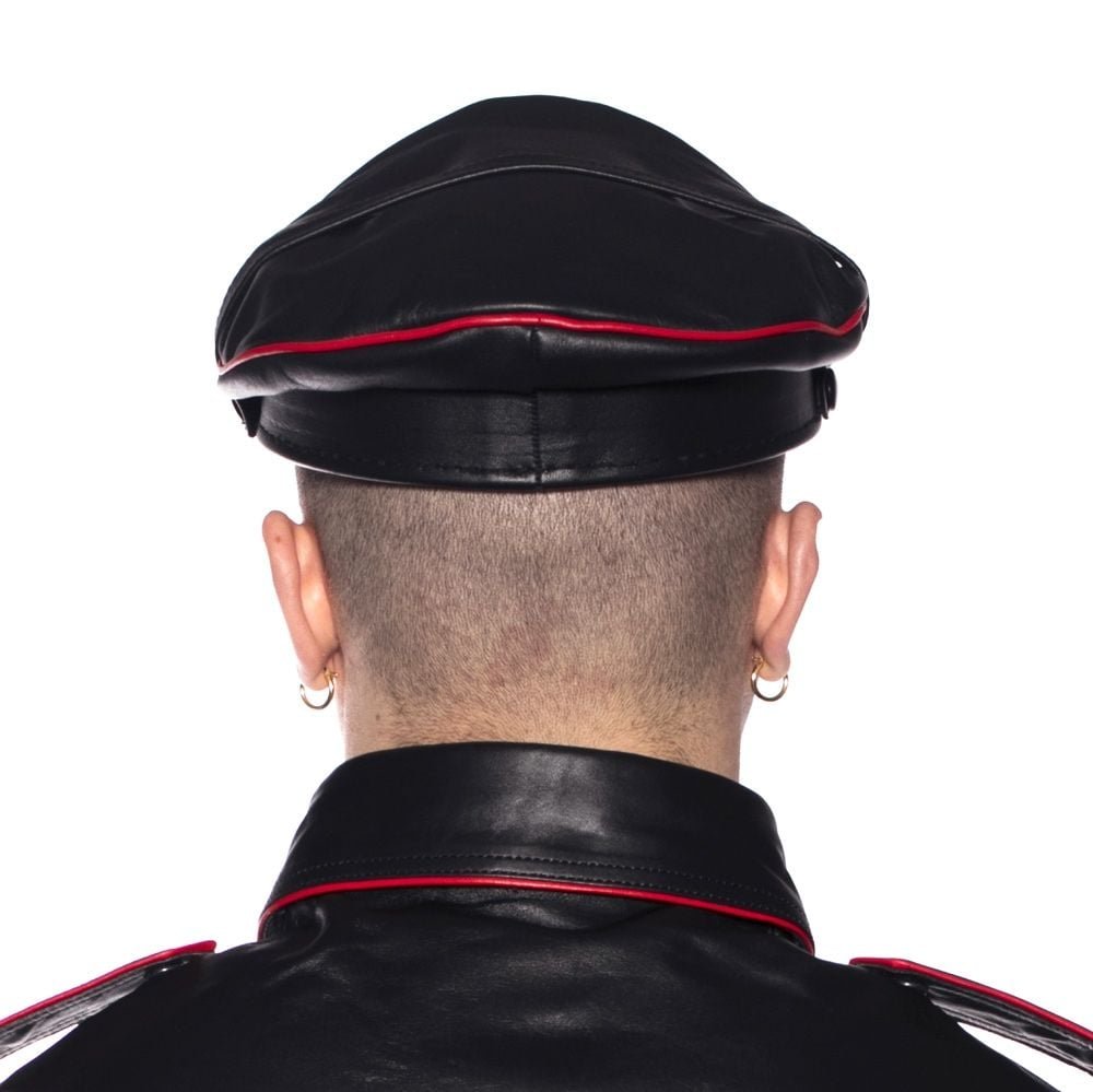 Prowler RED Military Cap Black/Red 61cm - Image 3