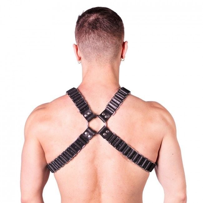 Prowler RED Ballistic Harness Black/Silver Large - Image 3