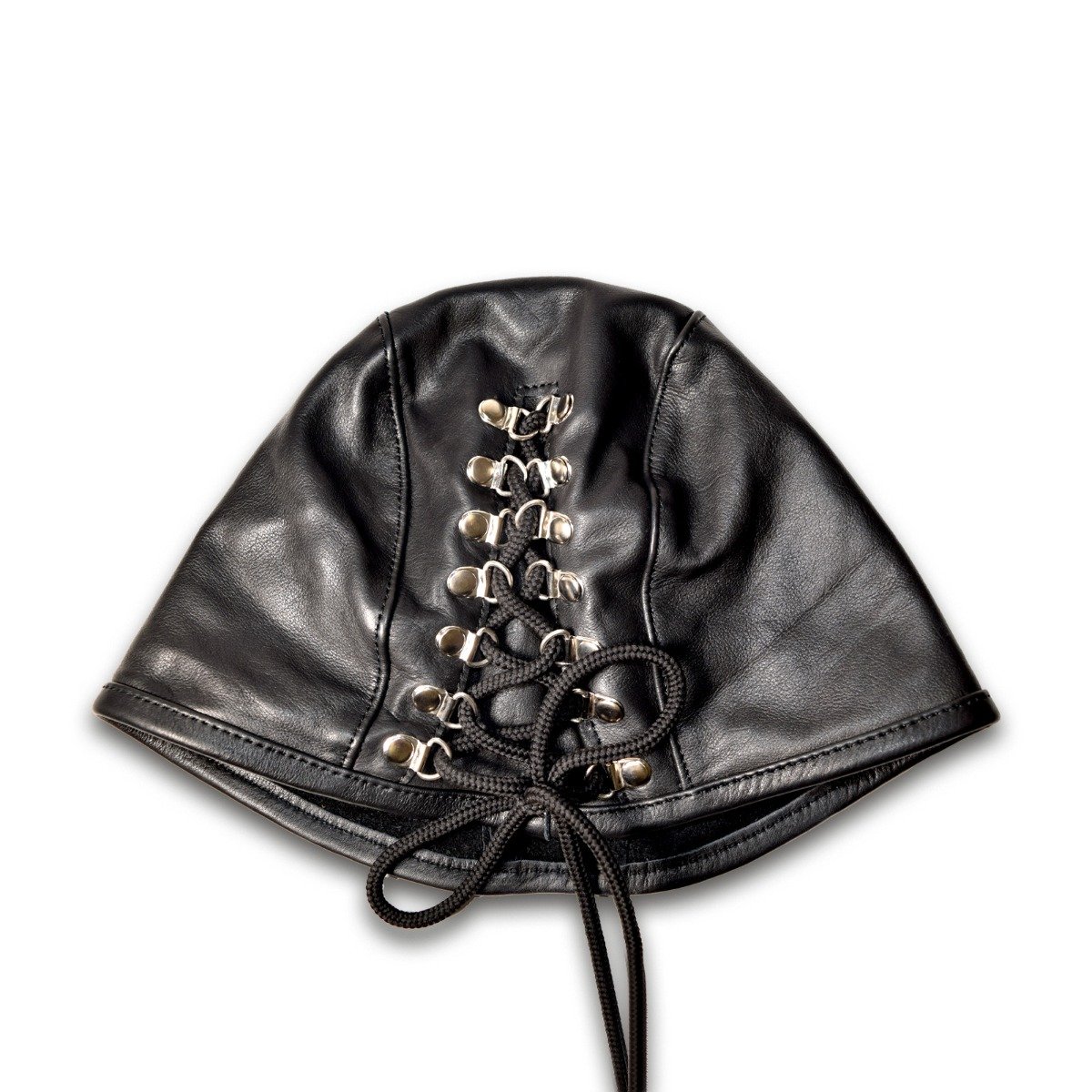 Prowler RED Leather Executioners Hood - Image 4