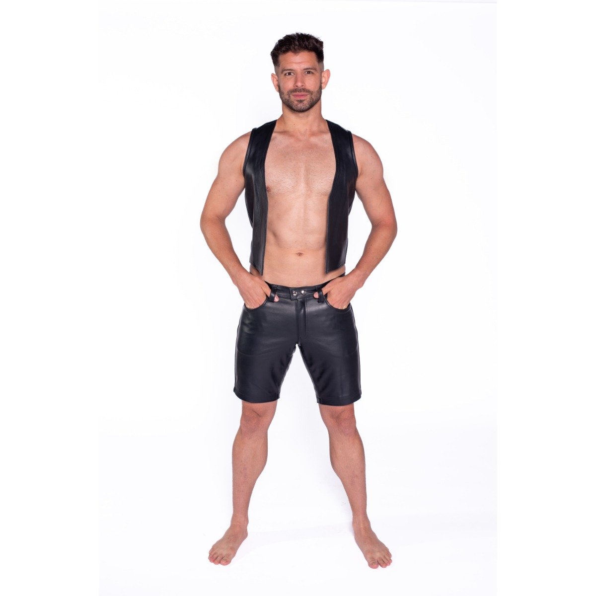 Prowler RED Black Stripe Shorts Large - Image 5