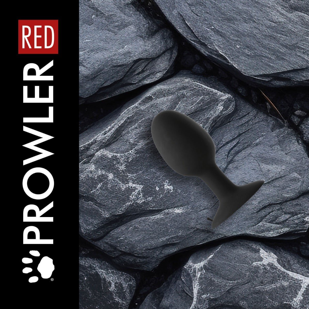 Prowler RED Large Weighted Butt Plug Black - Image 4