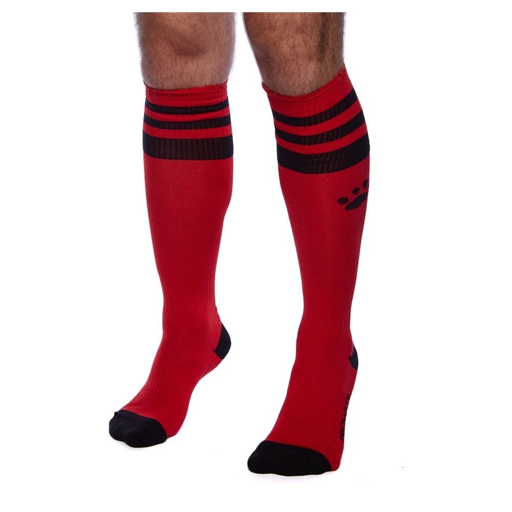 Prowler RED Football Sock Red/Black - Image 3