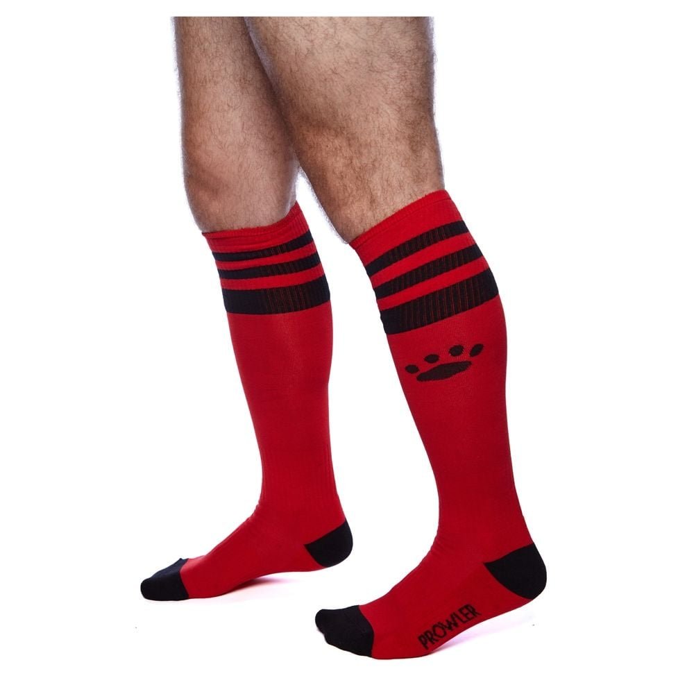 Prowler RED Football Sock Red/Black - Image 2