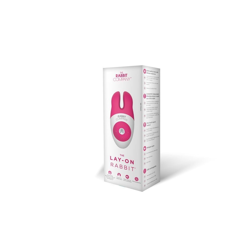 The Lay-On Rabbit Hot Pink - Image 2