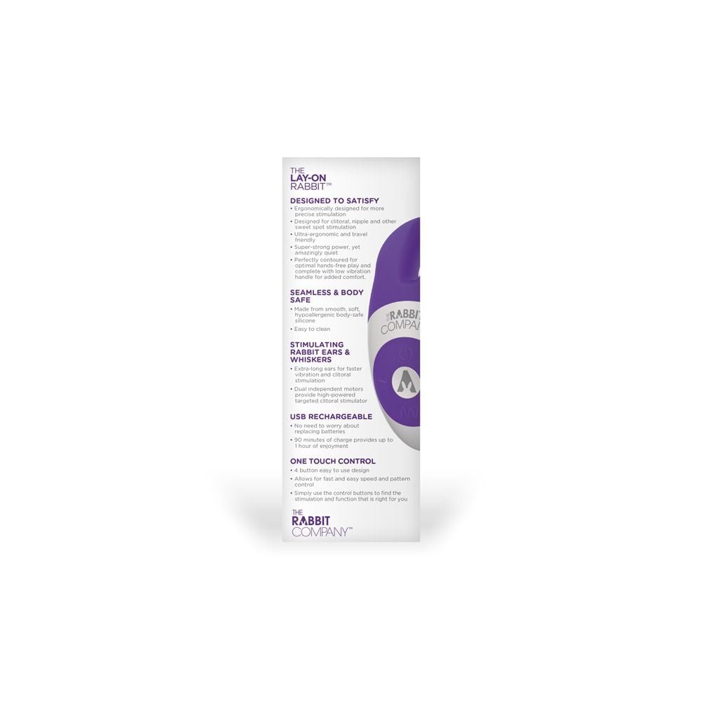 The Lay-On Rabbit Purple - Image 8