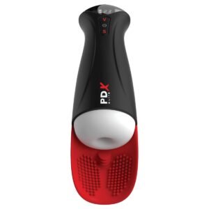 PDX Elite Fap O Matic Pro Masturbator XL White/Red