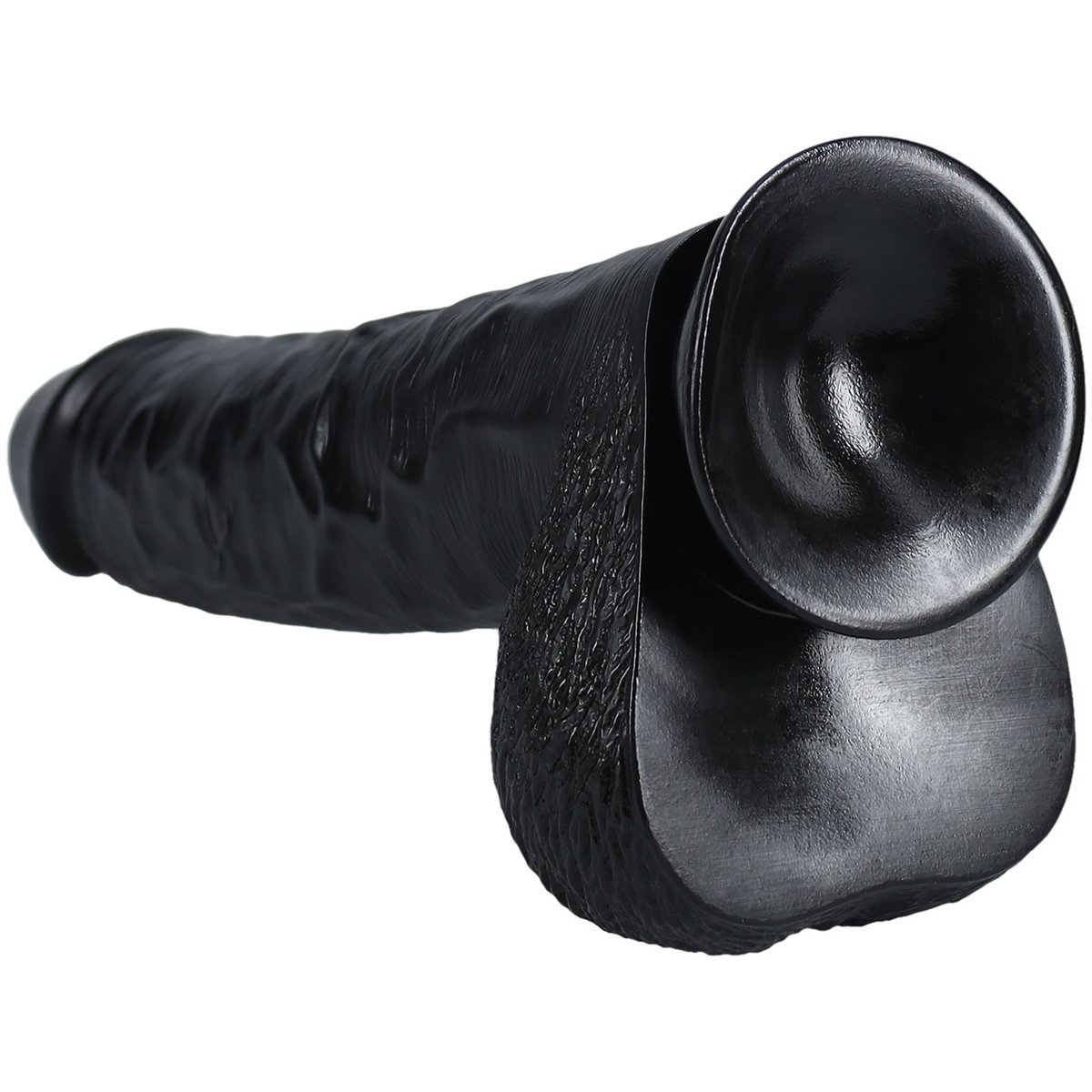 RealRock Extra Large Straight Dildo with Balls 13 Inch - Image 3