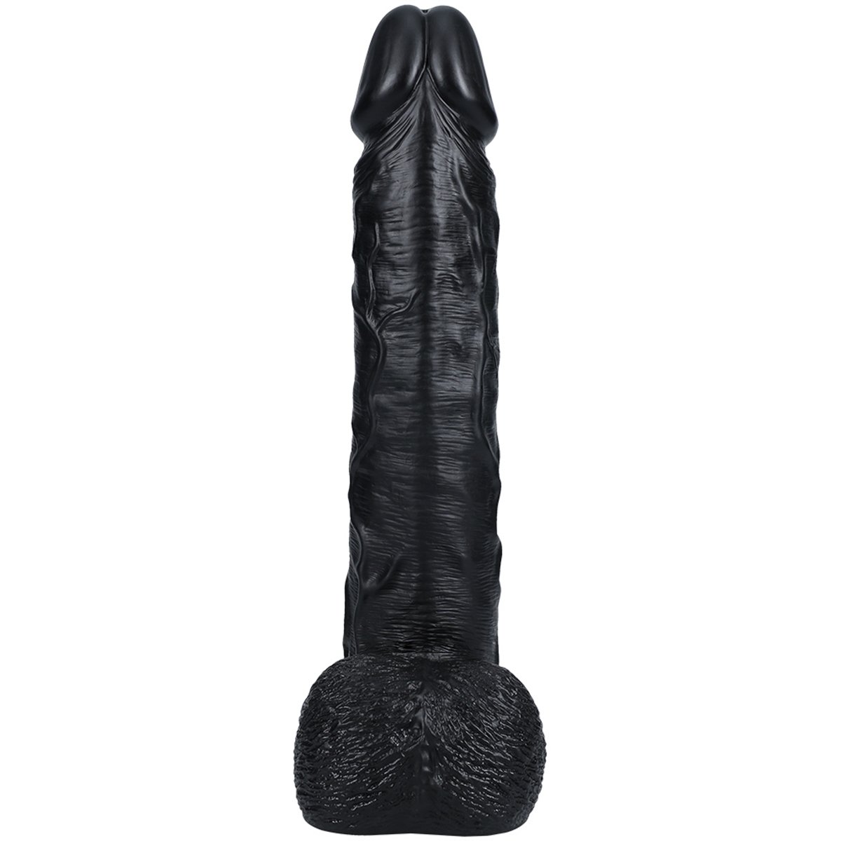 RealRock Extra Large Straight Dildo with Balls 14 Inch - Image 3