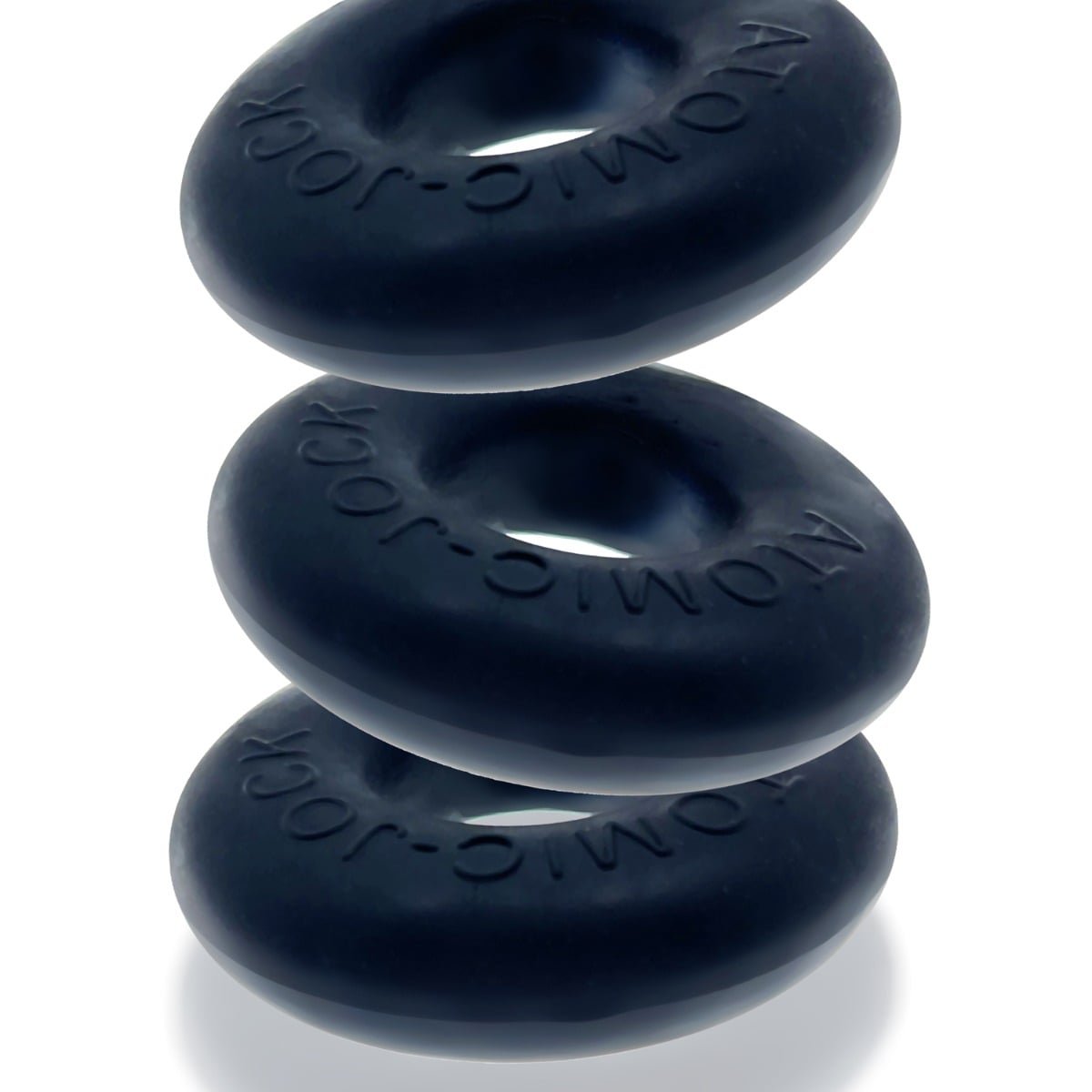 Oxballs Ringer Cockring 3-Pack - Plus + Silicone Special Edition Night - Image 5
