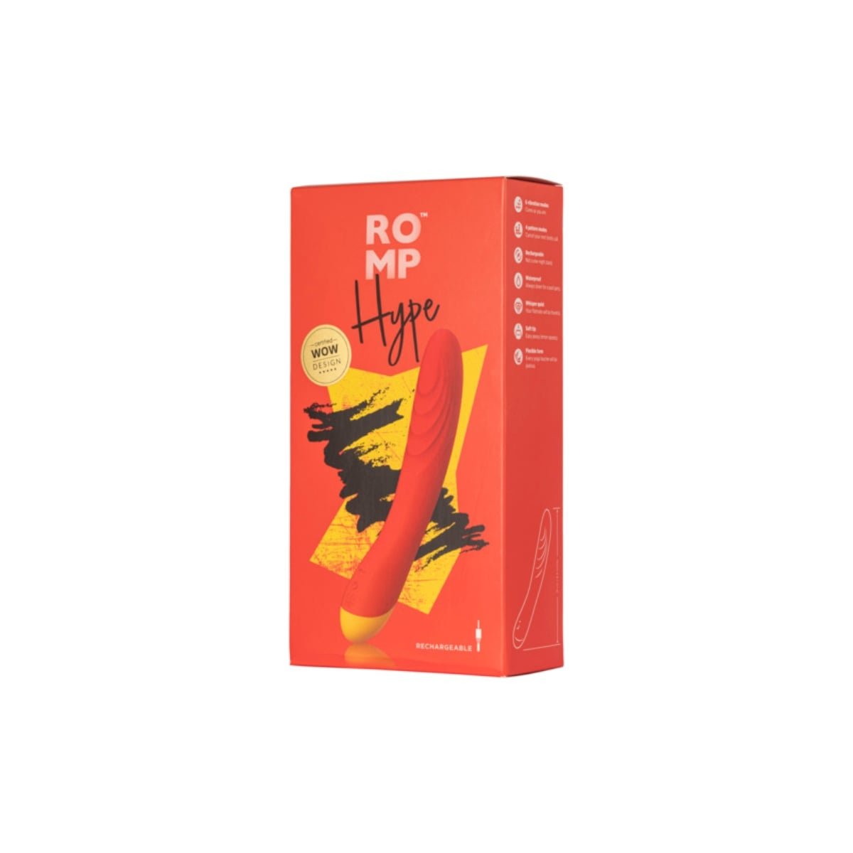 ROMP Hype G-Spot Vibrator Red - Image 10