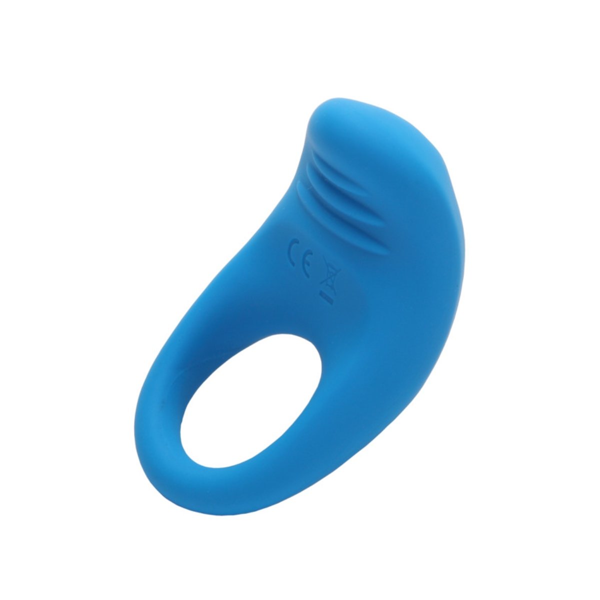 ROMP Juke Vibrating Cock Ring Blue - Image 5