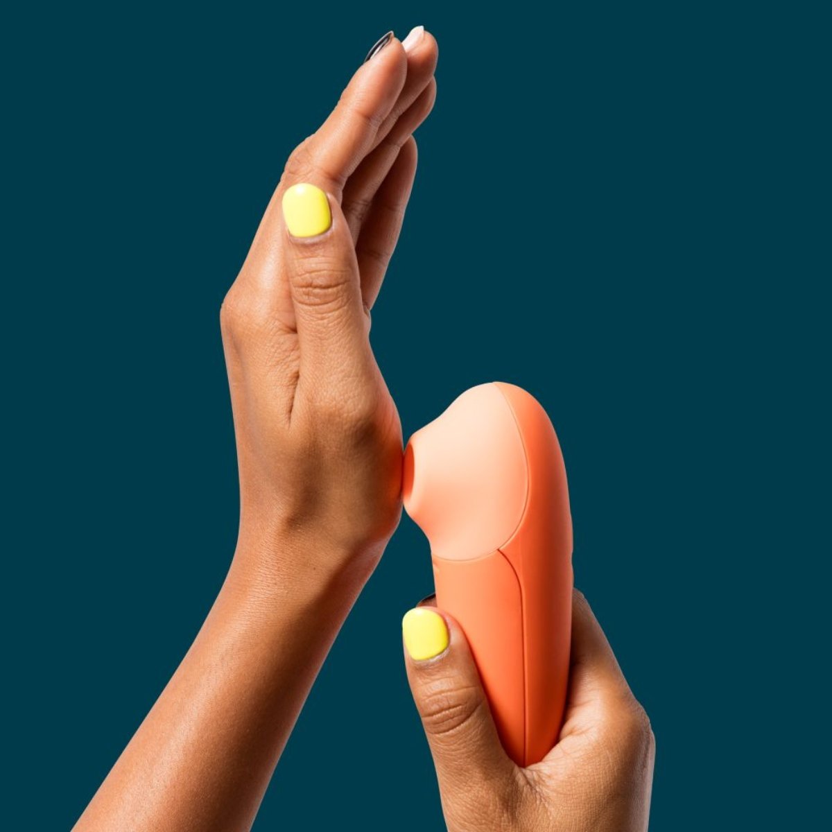 ROMP Switch X Compact Clitoral Stimulator Orange - Image 9