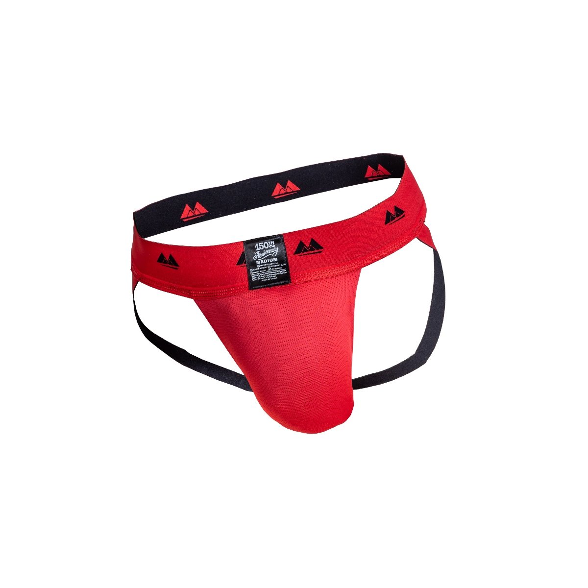 Meyer Marketing Limited Edition Jockstrap 2in Reversible Red-Black Large - Image 2
