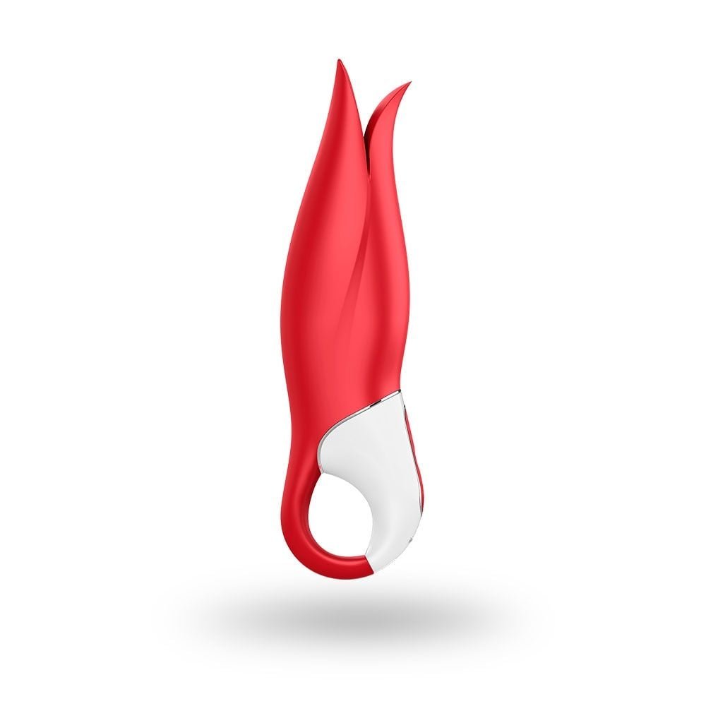 Satisfyer Vibes Power Flower Vibrator Red - Image 4