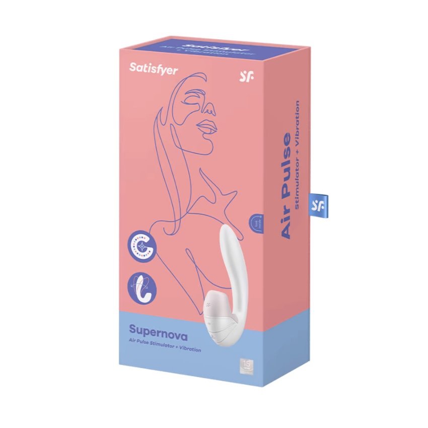 Satisfyer Supernova Air Pulse Vibrator White - Image 2