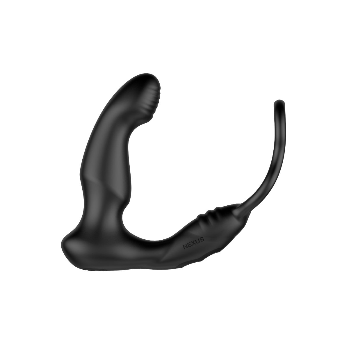 SIMUL8 WAVE EDITION Vibrating Dual Motor Anal Cock and Ball Toy - Black - Image 4