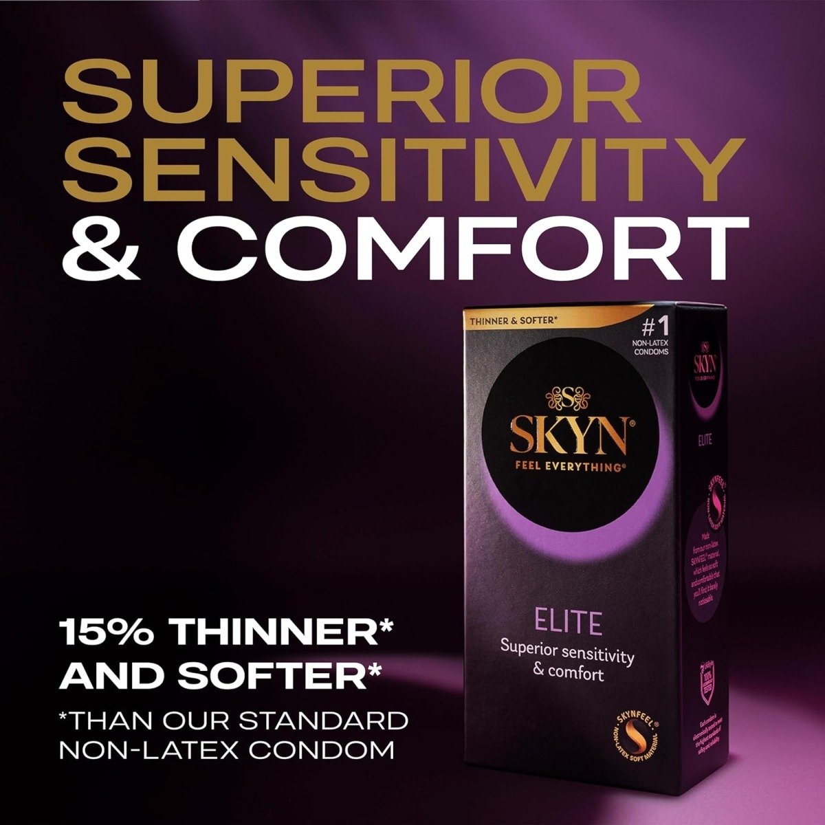36 Skyn Elite Latex Free Condoms - Image 3